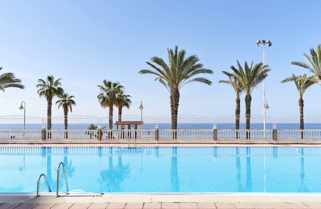 "Apartment in Algarrobo Costa" with Sea View, Pool, Wi-Fi, A/C, Terraces & Garden