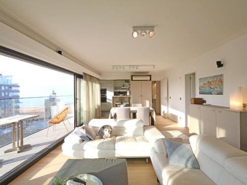 Apartment in Het Zoute with Sea Views