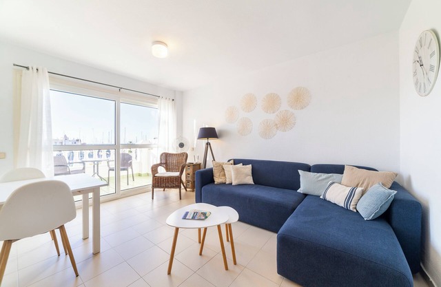 Apartment 'Just at the Heart of the Village' with Sea View, Balcony & Wi-Fi