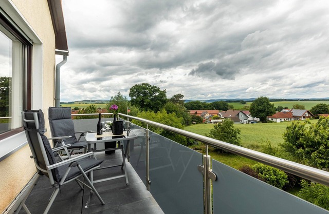 Apartment 'Landblick' with Shared Garden, Balcony and Wi-Fi