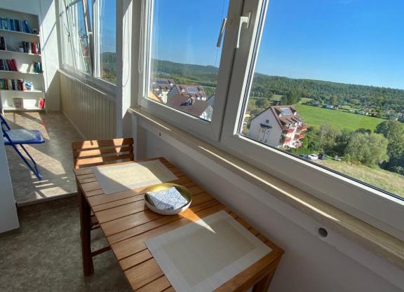 Apartment mit Loggia und Traumblick