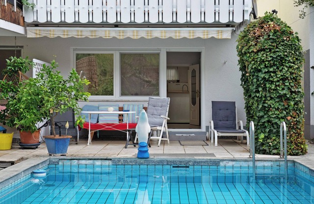 Apartment 'Pool View' with Communal Pool, Private Terrace and Wi-Fi
