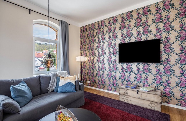 Apartment 'Residenz Unter Der Birke - Esche' with Mountain View, Shared Terrace and Wi-Fi