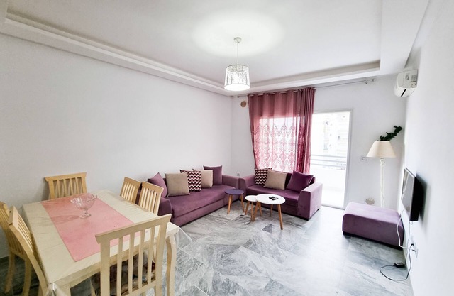 Apartment S+2 Summer rental in a residence with swimming pool