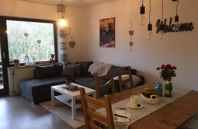 Apartment Talblick, 53sqm 2 bedrooms. 1 living room/bedroom, max. 4 persons