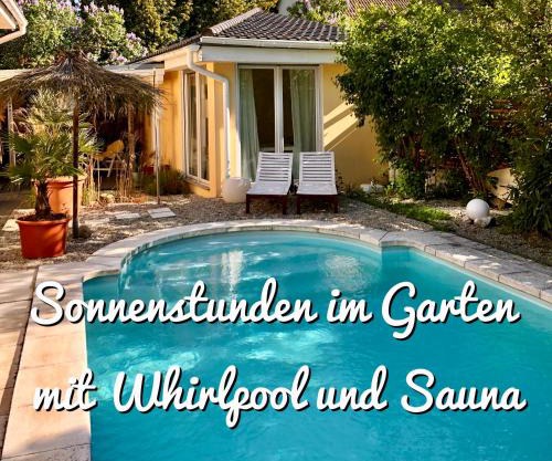 Apartment TinyHouse mit Pool, Outdoor Whirlpool und Garten