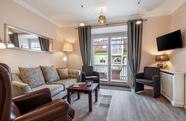 Apartment 'Valencia Am Rosenhof' with Sea View, Shared Garden and Wi-Fi