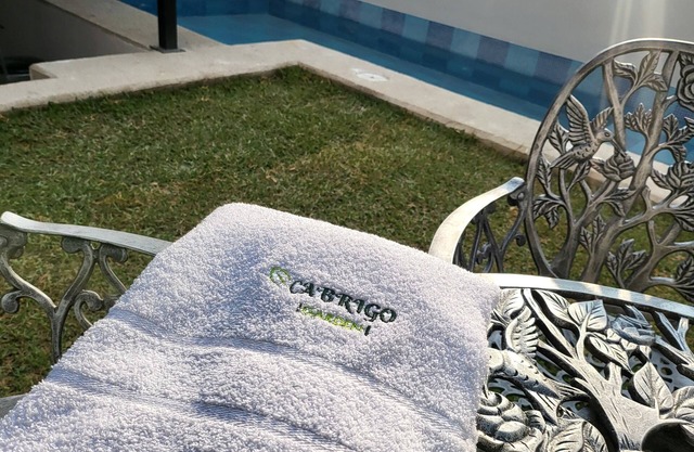 APARTMENT WITH PRIVATE POOL, GARDEN AND BAR