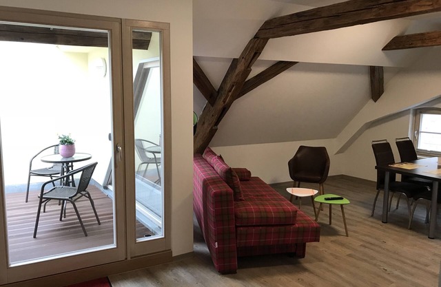 Apartment with 2 bedrooms and roof terrace in the old town of Görlitz