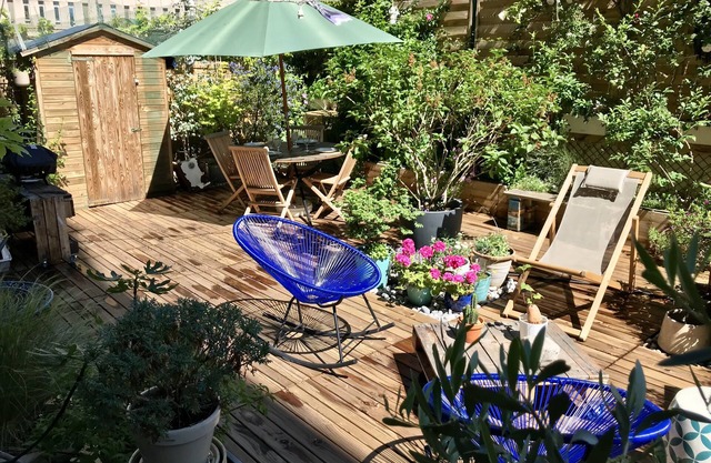 Apartment with garden terrace near Eiffel Tower 4 persons