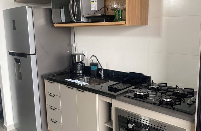 Apartment with leisure facilities in Ubatuba