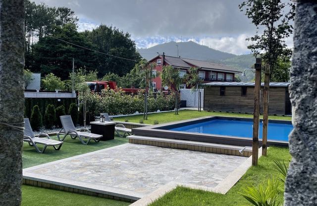 Apartment with pool steps from the beach