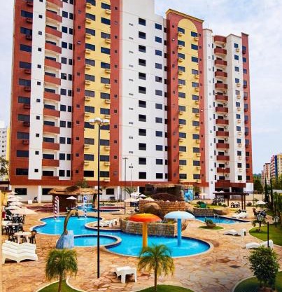 Apto 3 Quartos no Golden Dolphin