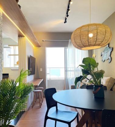 Apto com vista mar I Varanda I Piscina I Shopping