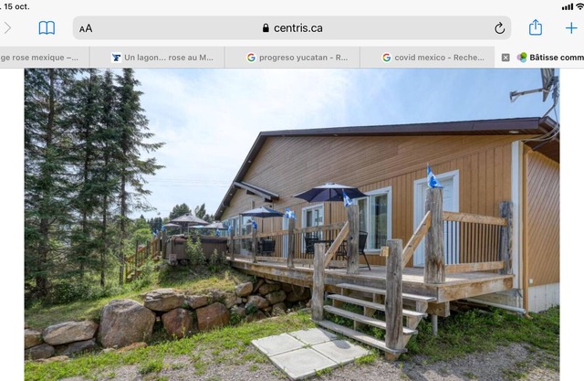 At the top of the north of Lanaudiere Chez le D