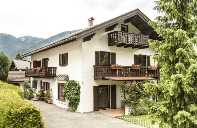 At the 'Zugspitze' with mountain view