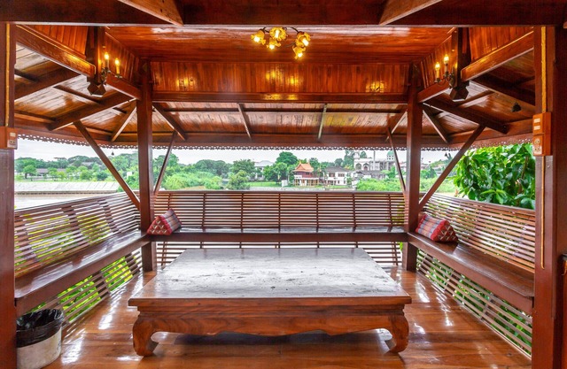 Athithara home river view