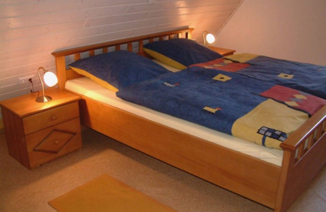 Attic apartment (2nd floor) at the Ferienhof an der Stadtmauer Merkendorf