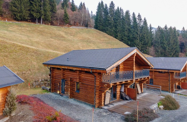 Authentic log house near top ski resort