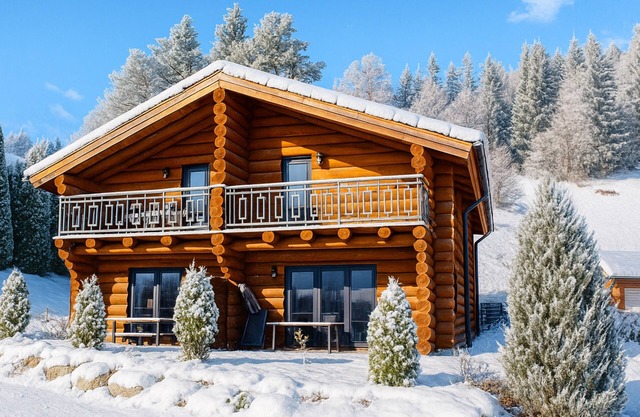 Authentic wooden chalet near Nassfeld ski area