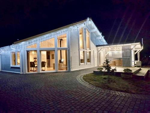 Babiogórska Perełka w skandynawskim stylu z sauną i kominkiem