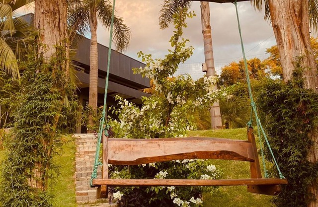 backwoods themed hut