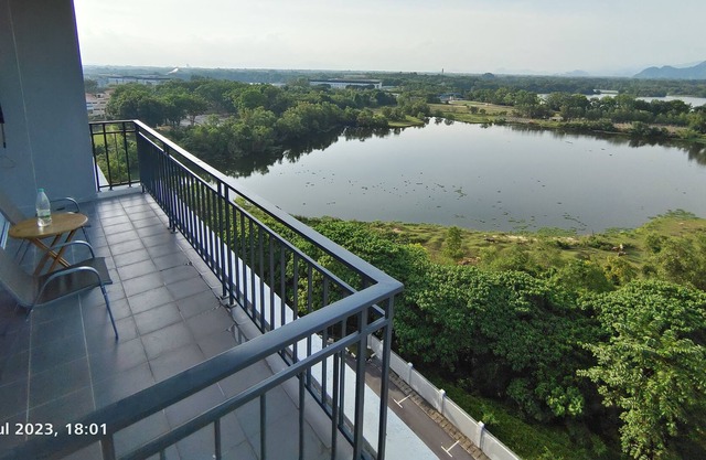 Balcony Breathtaking Forest, Lake, and Mountain Views Spacious Condo