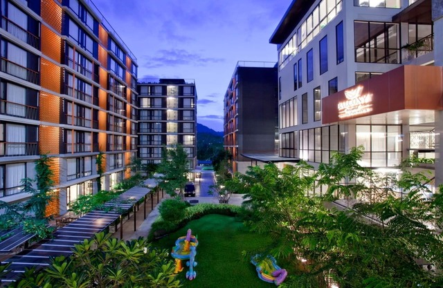 Balcony Courtyard Sriracha Hotel Serviced Apartmen