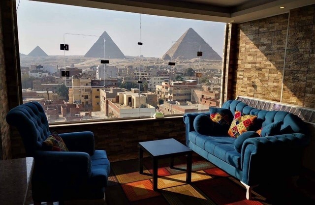 Balcony Pyramids View Apartment