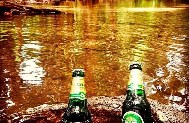 Bamboo Hut with Mountain View