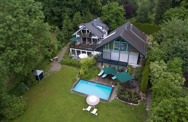 Barbecue area, balcony, lake view, box spring beds, high quality kitchen