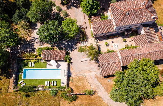 Bastide de Cordes sur Ciel - Heated pool - Park