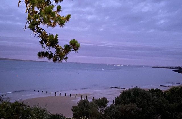 Bay Views from the balcony