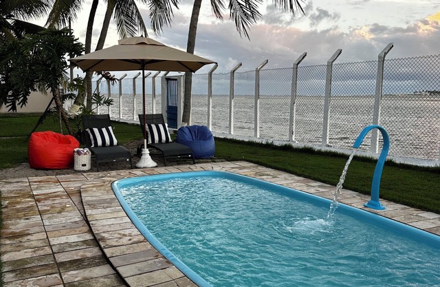 Beachfront House in Barra de Sao Miguel