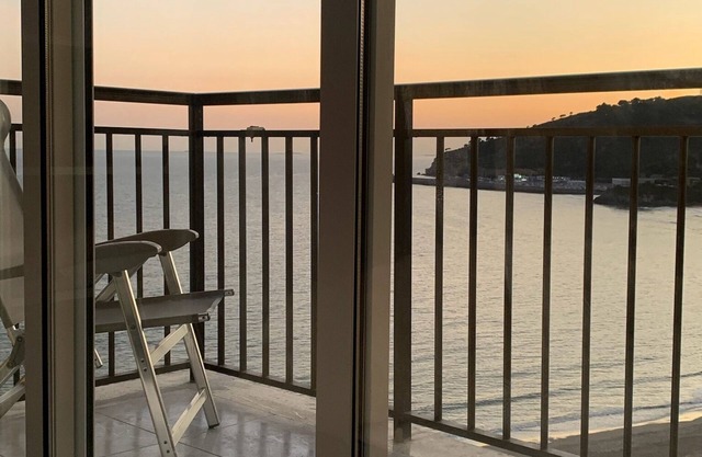 Beachfront apartment with spectacular viewsnAbout this space