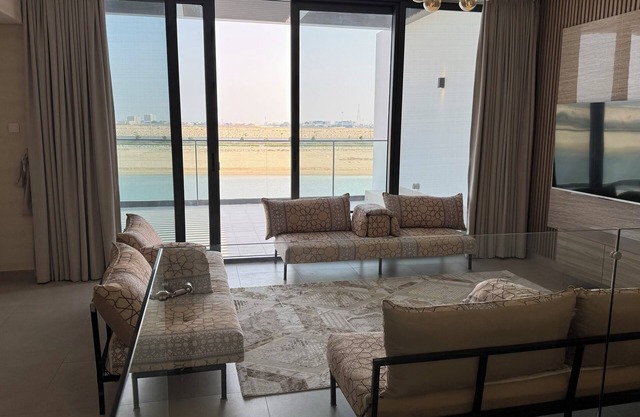 Beach Front 4-bedroom villa with heated SPA pool