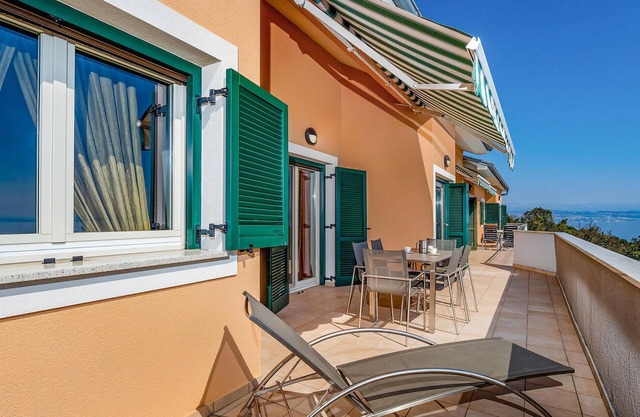 Beach front apartment