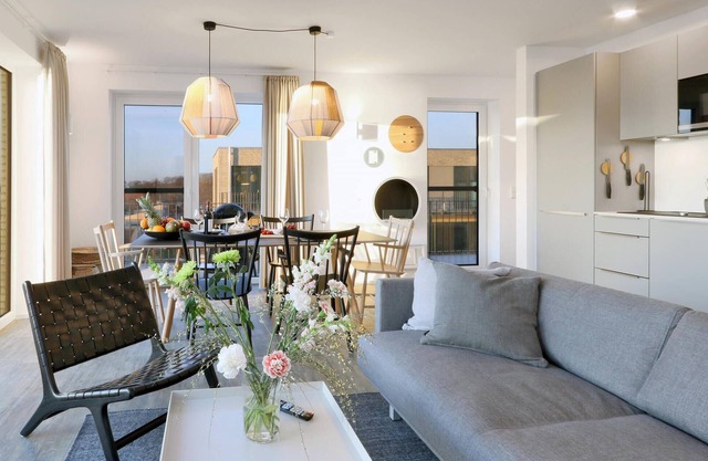 Beach front apartment