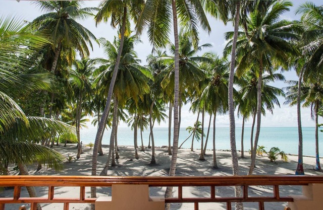 Beach Front Holiday Rooms at Mathiveri, Maldives