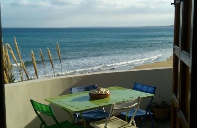 beach house on the sea