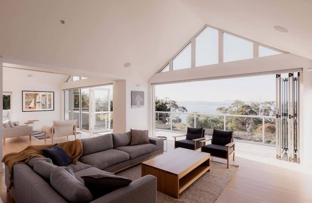 Beachfront Estate with Tennis Court