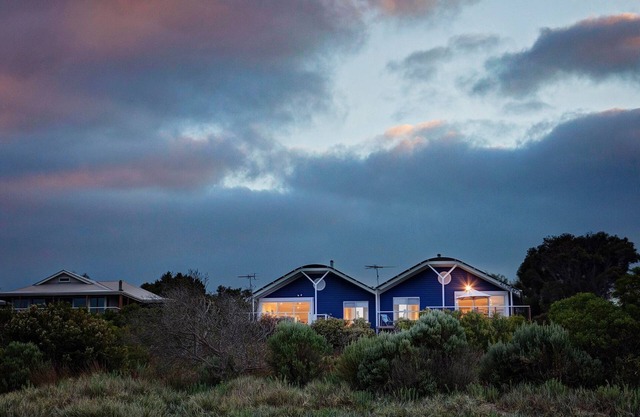 beachfront house with panoramic sea views and direct access to the beach