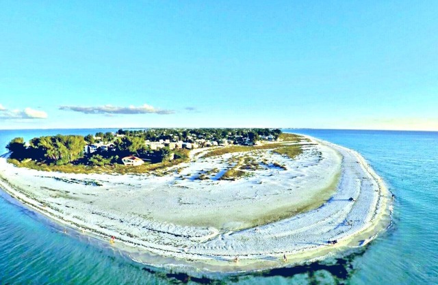 Beachfront Mango Beach House on Bean Point in Anna Maria Florida