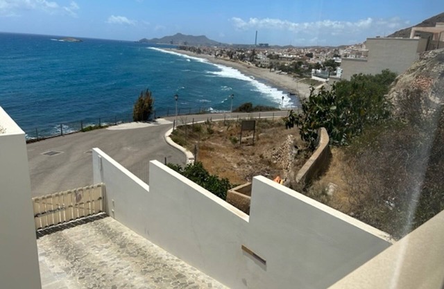 Beachfront studio with swimming pool and a/c