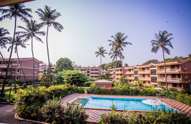 Beachside Beauty in Regal Park, Candolim, Goa with Pool and Garden Views