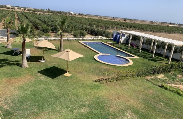 Beautiful apartment S + 2 new and well furnished with mountain views