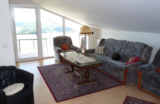 Beautiful apartment with stunning views of the valley and a large play area