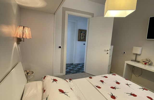 Beautiful beachfront apartment with terrace