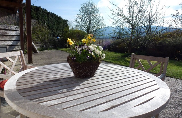 Beautiful, calm 2-room-apartment with big terrace and nice view