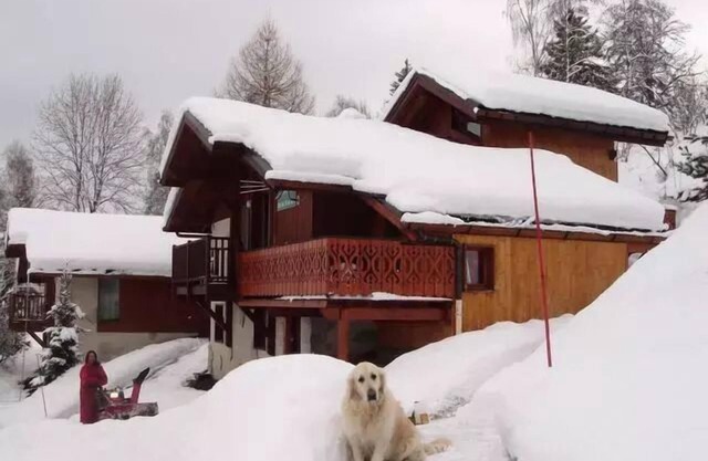 Beautiful chalet at the start of the slopes - 6 room apartment for 12 people